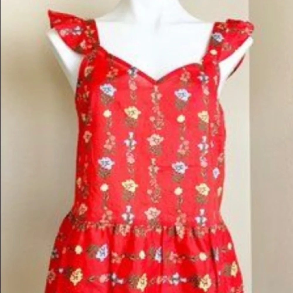 CeCe Cherry Rose Women’s Medium Blouse/Sleeveless Shirt with floral design $69 - Picture 4 of 4